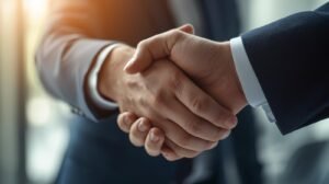 vendedor tímido superando a ansiedade antes de uma reunião